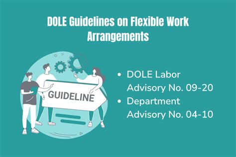 flexible work arrangements dole 2021